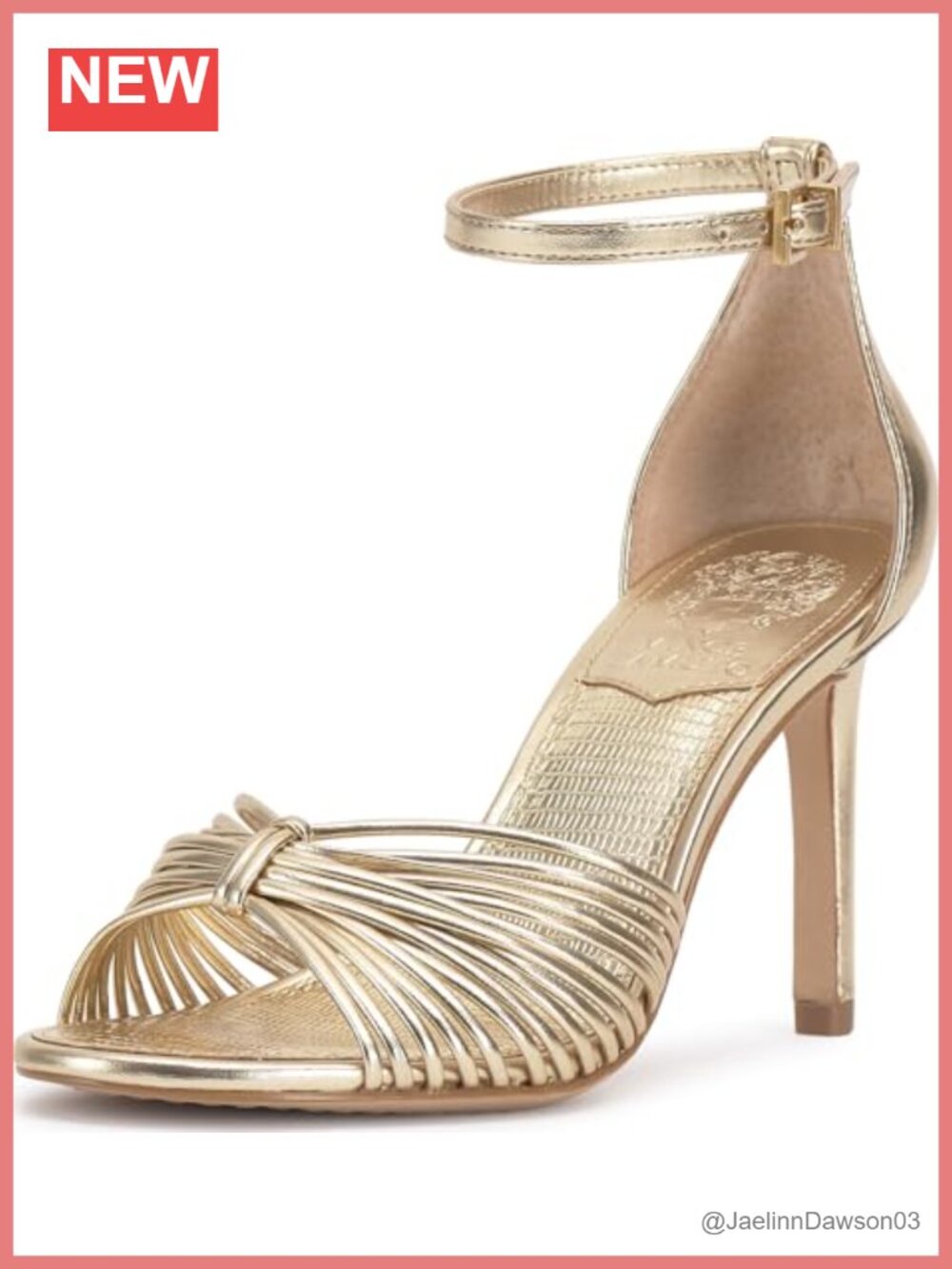 Vince Camuto Blaine Strappy Stiletto Heel Sandals Women's 9.5